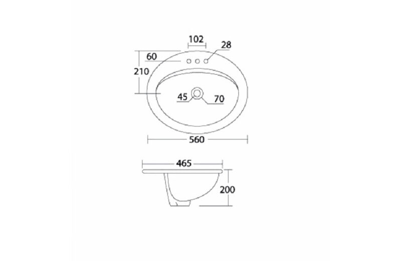 Over Counter Basin  | HD3 - Image 2