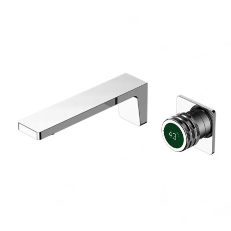 WALL MOUNTED MIXER WITH DIGITAL DISPLAY-CHROME | HDA425-WMM-C