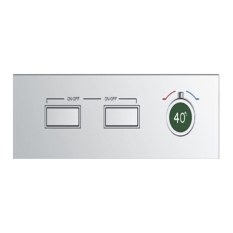 TWO WAY DIGITAL CONCEALED BODY WITH SQUARE PLATE | HDA475YR-B