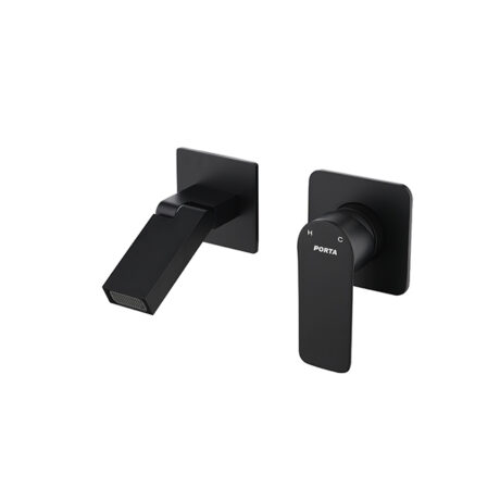 WALL MOUNTED MIXER-MATT BLACK | HDA835-WMM-MB
